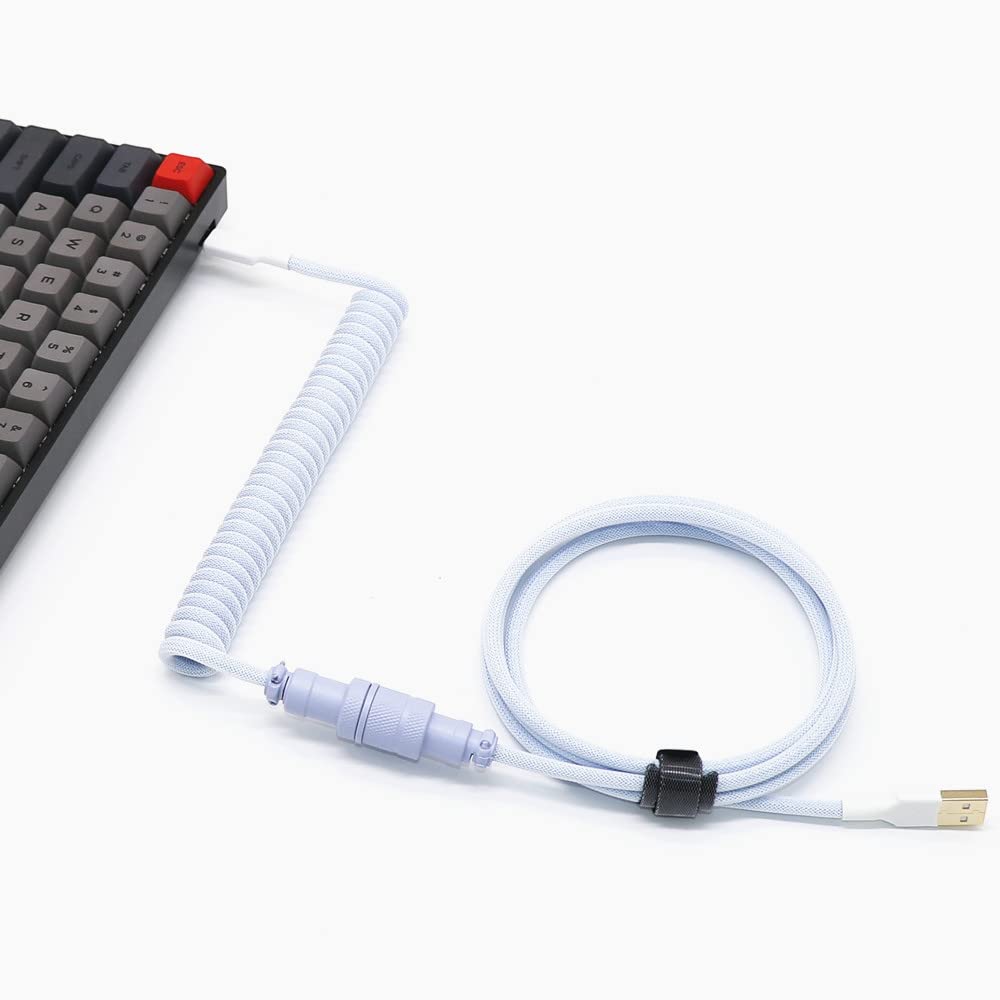 Amazon.co.jp: Angitu ハンドメイド リバースコイルキーボード USB